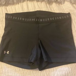 UA compression shorts